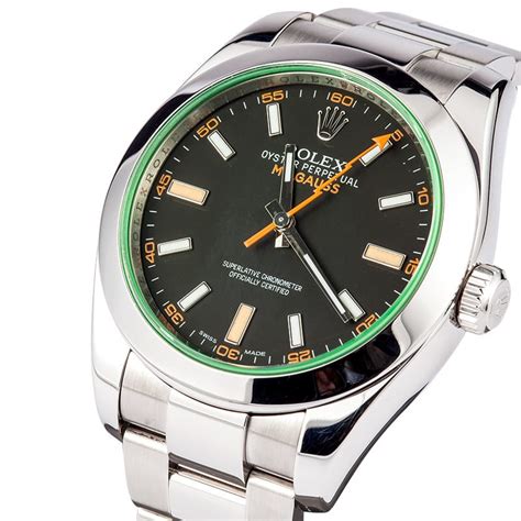 milgauss rolex green 2008|Rolex Milgauss green for sale.